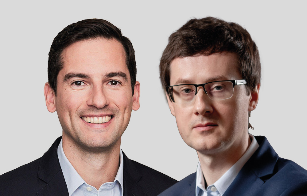 Max Cancre, TA Associates (left) and Filip Berkowski, MCI Capital